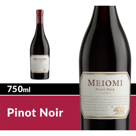 Meiomi Pinot Noir Red Wine, 750 Ml .